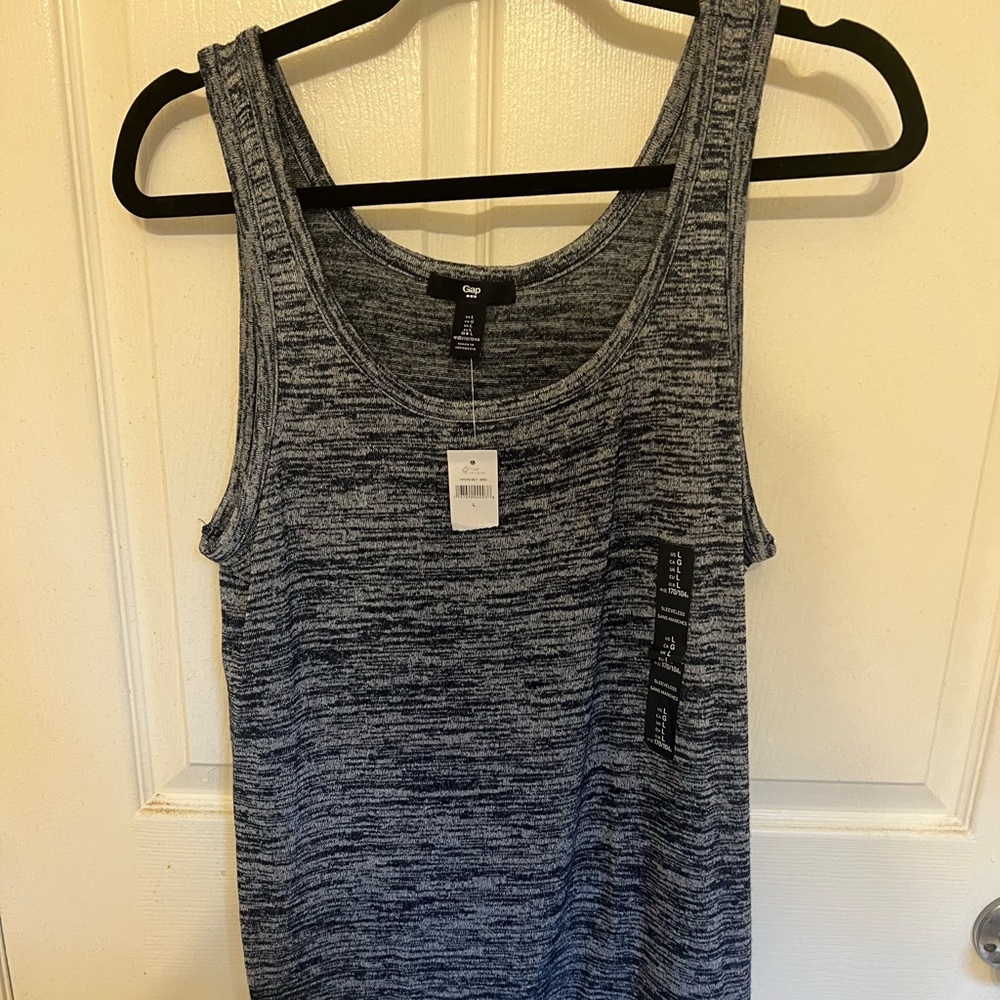 NWT Heather Blue Tank